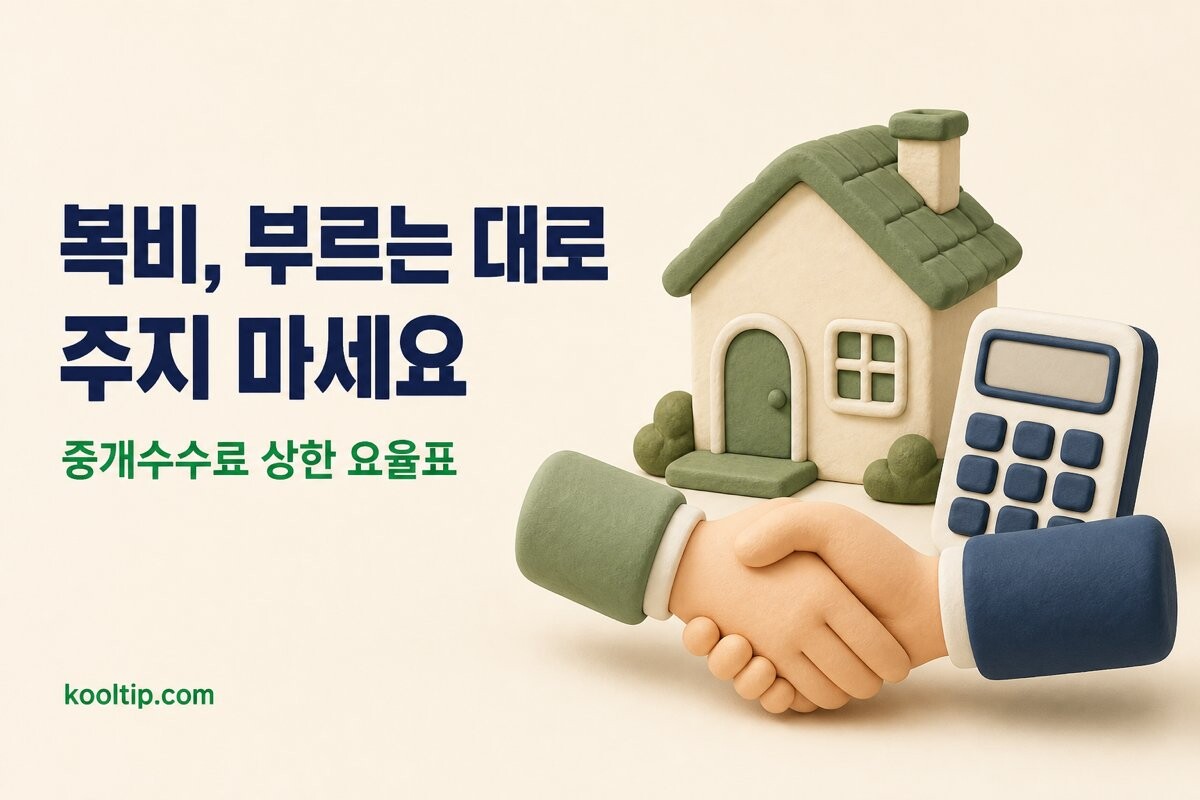 부동산 중개수수료 계산기 이미지