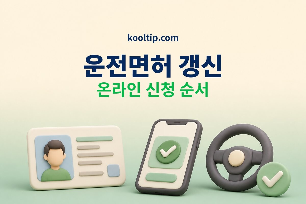 운전면허 갱신 온라인 신청 순서와 2026 기간 안내 썸네일