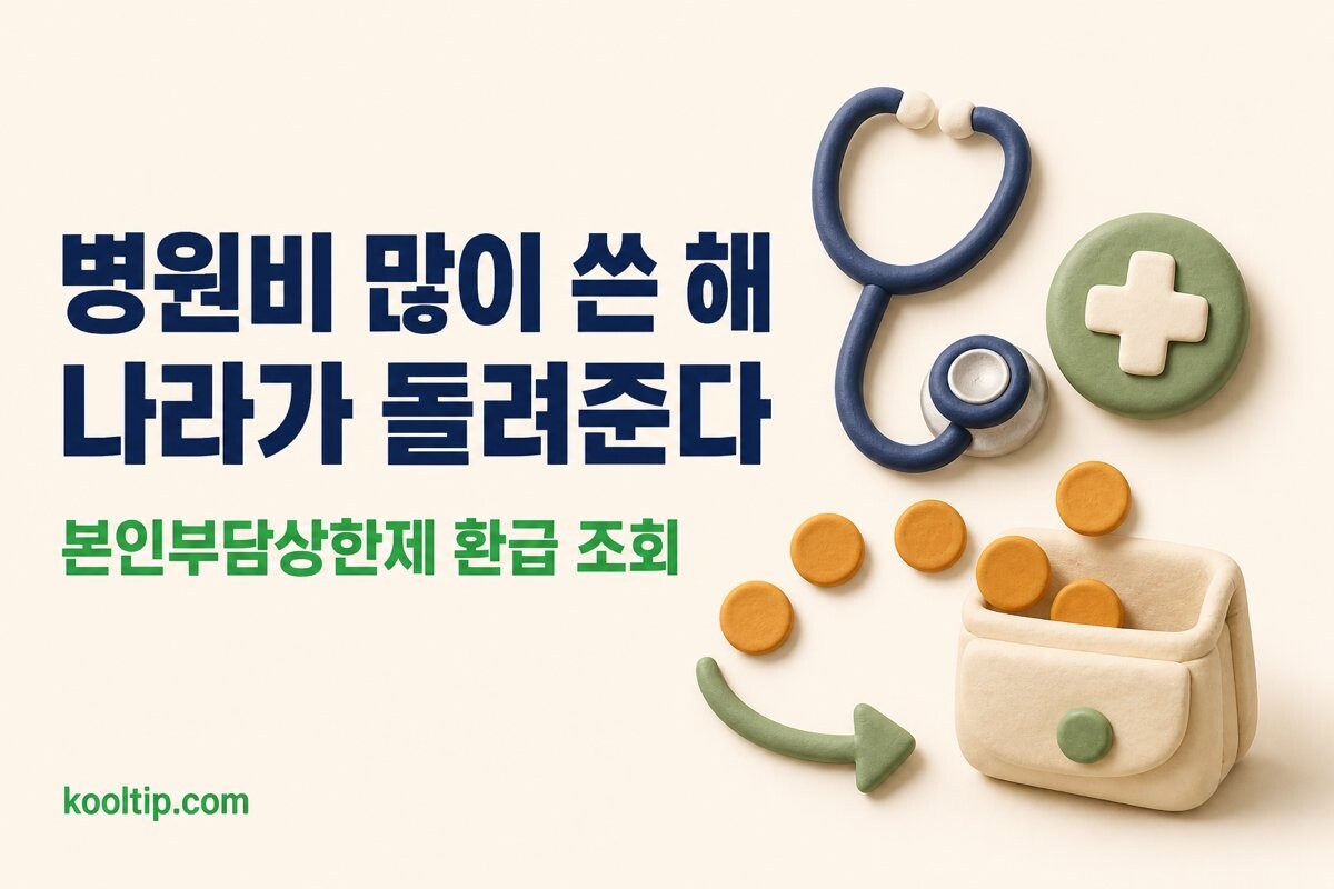 병원비 환급금 조회 이미지